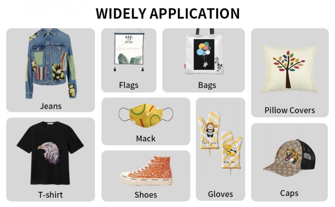 A4 / A3 ডিটিএফ প্রিন্টার ফিল্ম কোল্ড পিল 75U বেধ পিইটি রিলিজ ফিল্ম অ-আঠালো 4