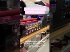 ইউভি ডিটিএফ ট্রান্সফার এব পিট ফিল্ম রোল এব ফিল্ম ট্রান্সফার এব পিট এ 3 ইউভি প্রিন্টারের জন্য 30 সেমি ইউভি ডিটিএফ ফিল্ম