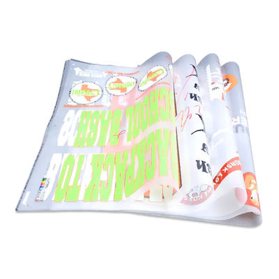 PET তাপ স্থানান্তর ফিল্ম জন্য L1800 805 1390 XP600 3200 4720 DX5 75mic 60cm * 100m সাদা কালি প্রিন্টিং ফিল্ম পোশাক জন্য