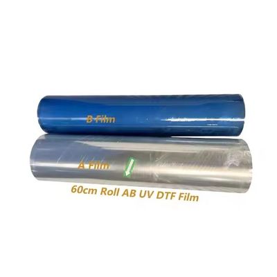 UV DTF AB ফিল্ম A1 A2 A3 A4 L1800 L805 R1390 6090 UV DTF ট্রান্সফার ফিল্ম স্টিকার সানপ্রুফ