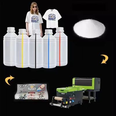 উচ্চ কার্যকারিতা সাদা ডিটিএফ কালি Epson ET-8550 XP15000 L1800 জলরোধী জন্য