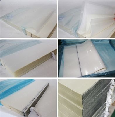 জল ভিত্তিক কালি 75mic জন্য ম্যাট ঠান্ডা peeling 39 * 54cm স্ক্রিন প্রিন্টিং ফিল্ম